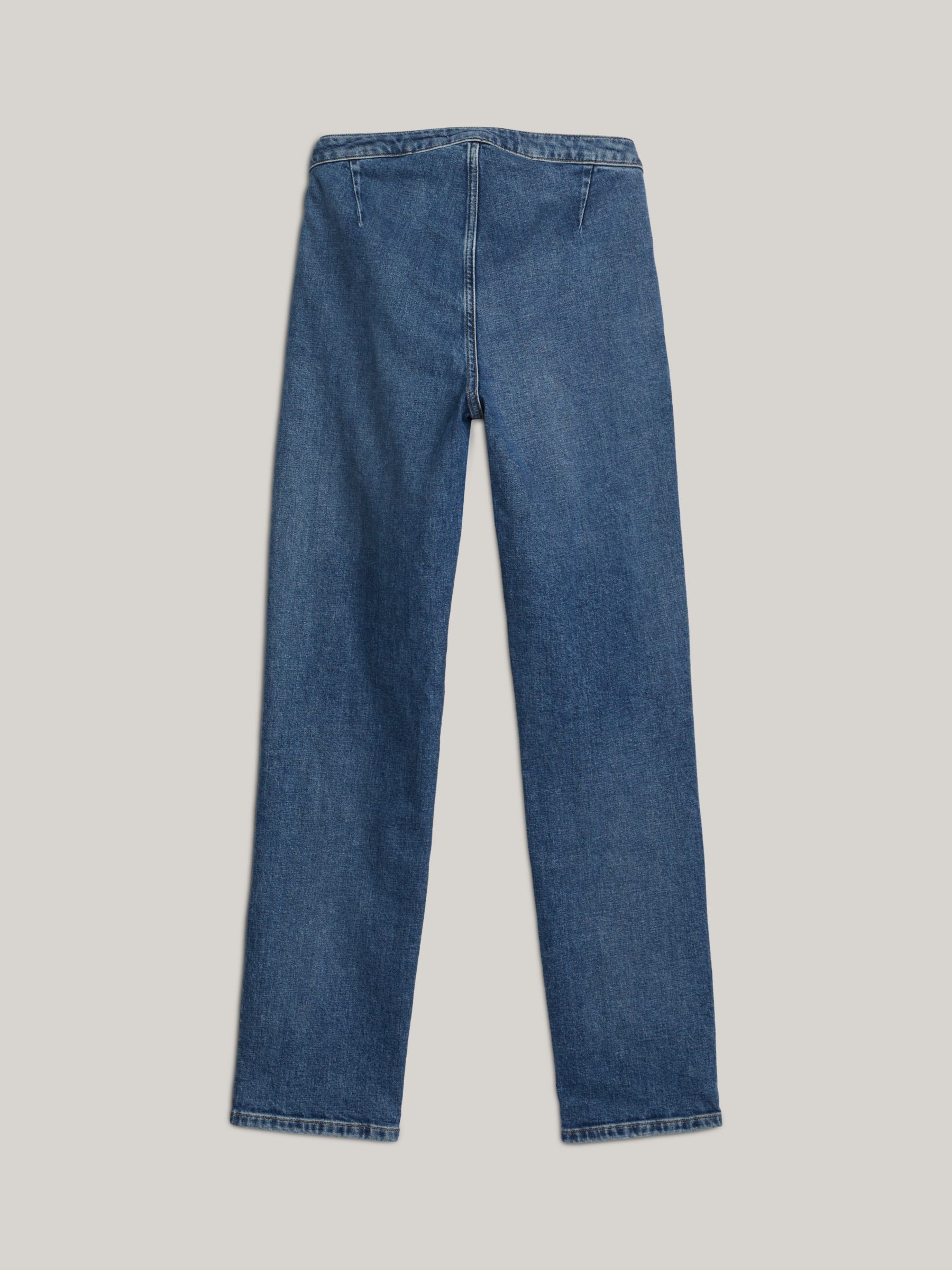 Tommy Hilfiger Adaptive Classic Straight Leg Jeans, Blue, 30R