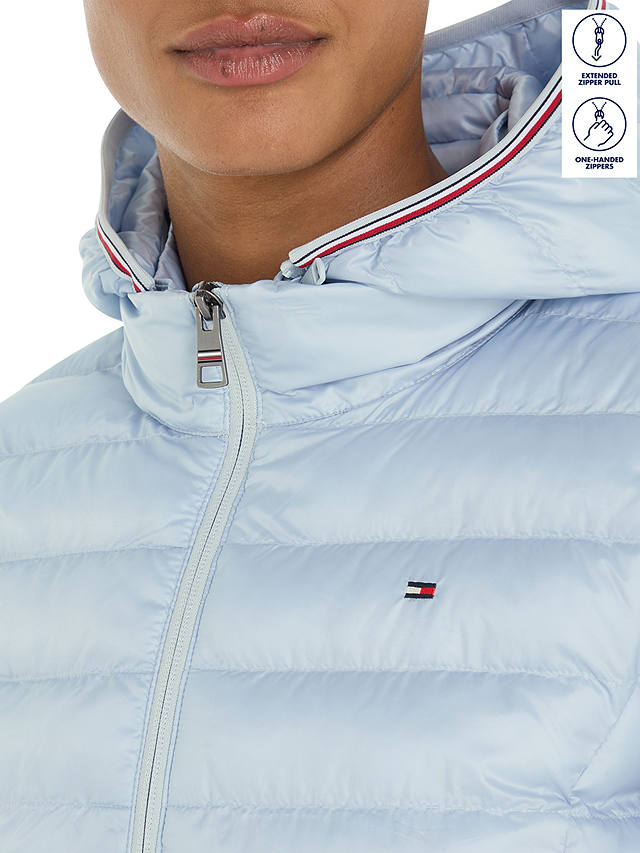 Tommy Hilfiger Adaptive Quilted Jacket, Breezy Blue