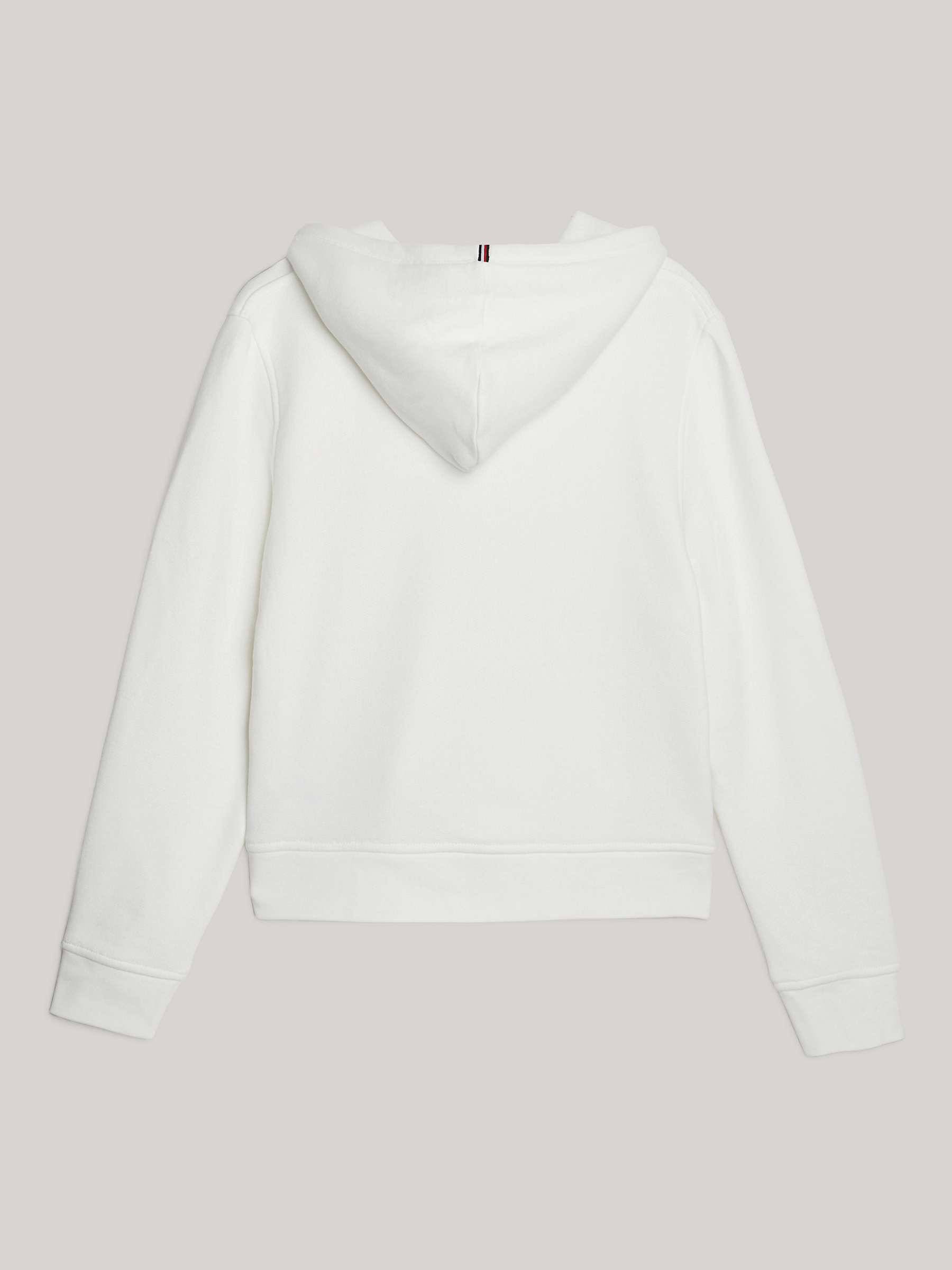 Buy Tommy Hilfiger Adaptive Relaxed Hoodie, Ecru Online at johnlewis.com
