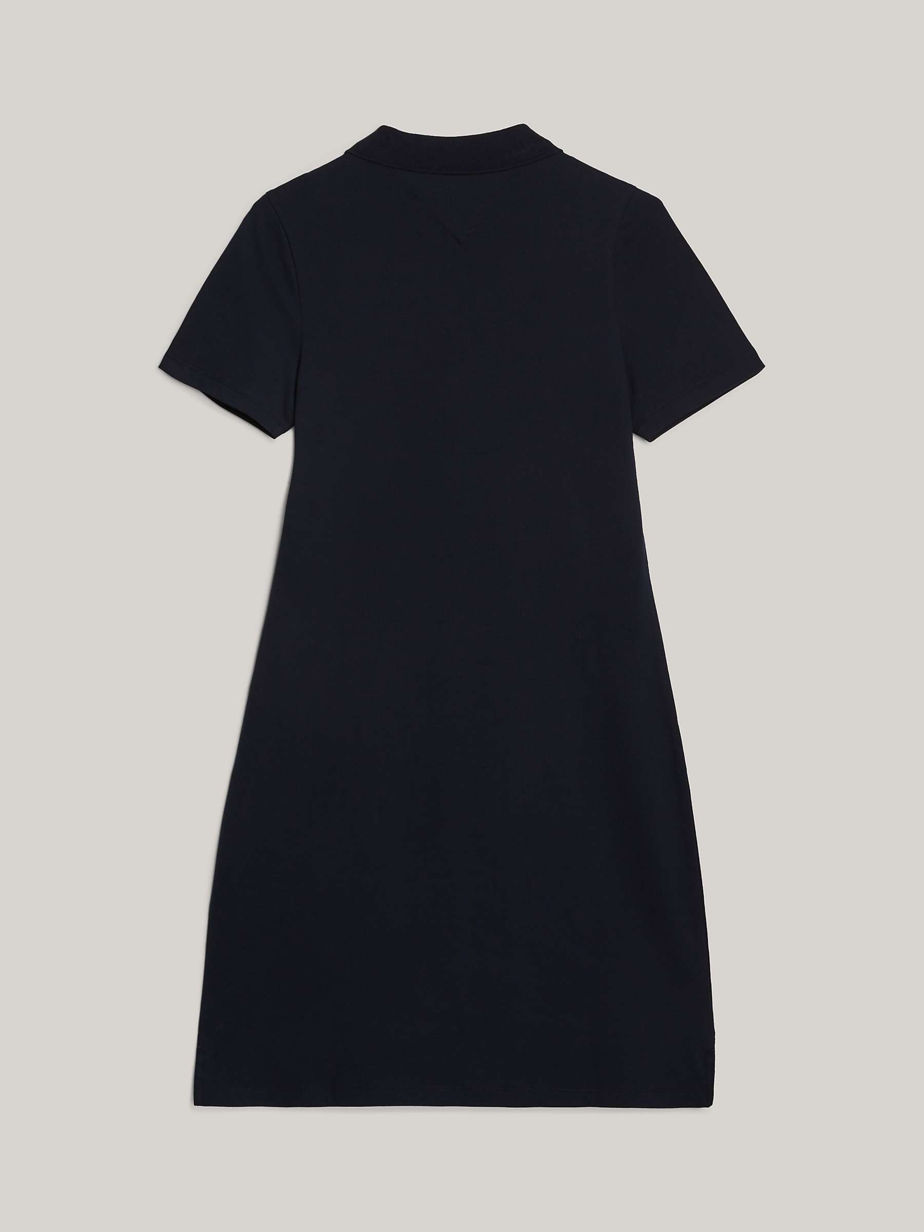 Buy Tommy Hilfiger Adaptive Organic Cotton Polo Dress, Desert Sky Online at johnlewis.com