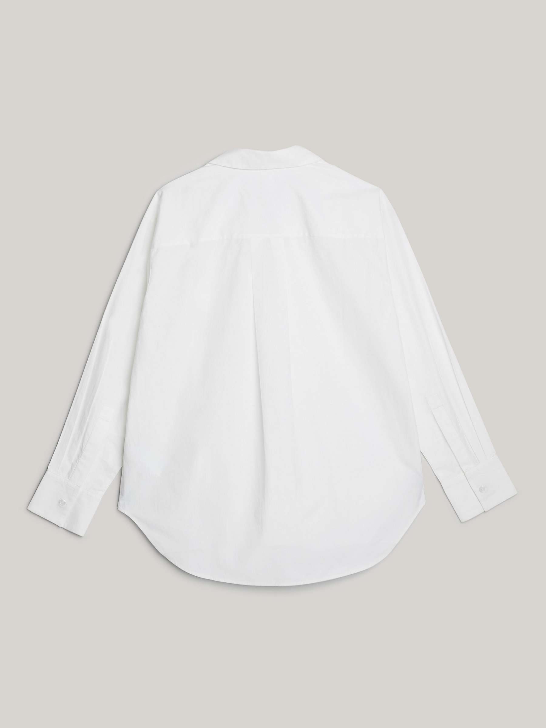Buy Tommy Hilfiger Adaptive Easy Fit Shirt, Optic White Online at johnlewis.com
