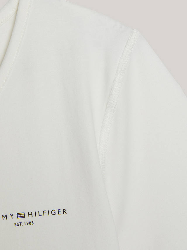 Tommy Hilfiger Adaptive Organic Cotton T-Shirt, Ecru