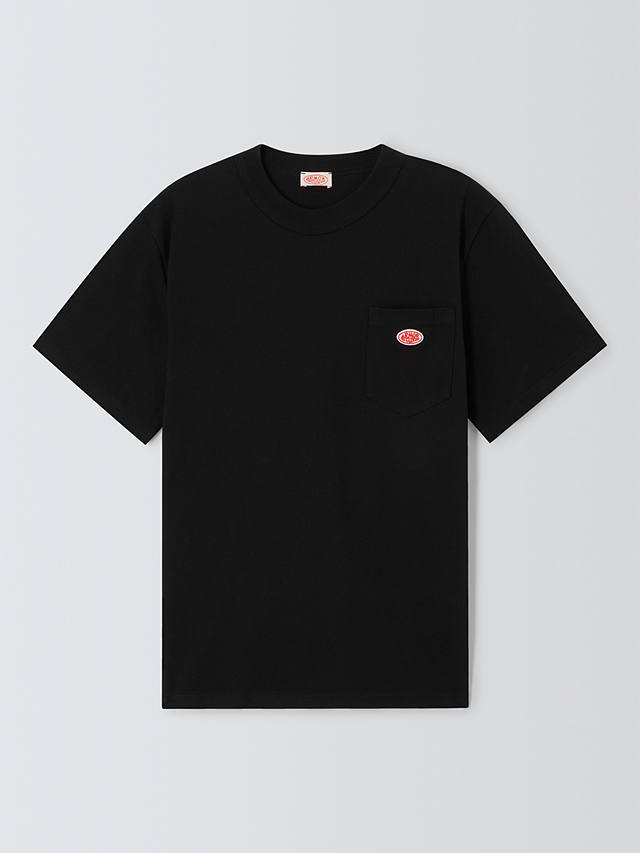 Armor Lux Pocket Cotton T-Shirt, Black