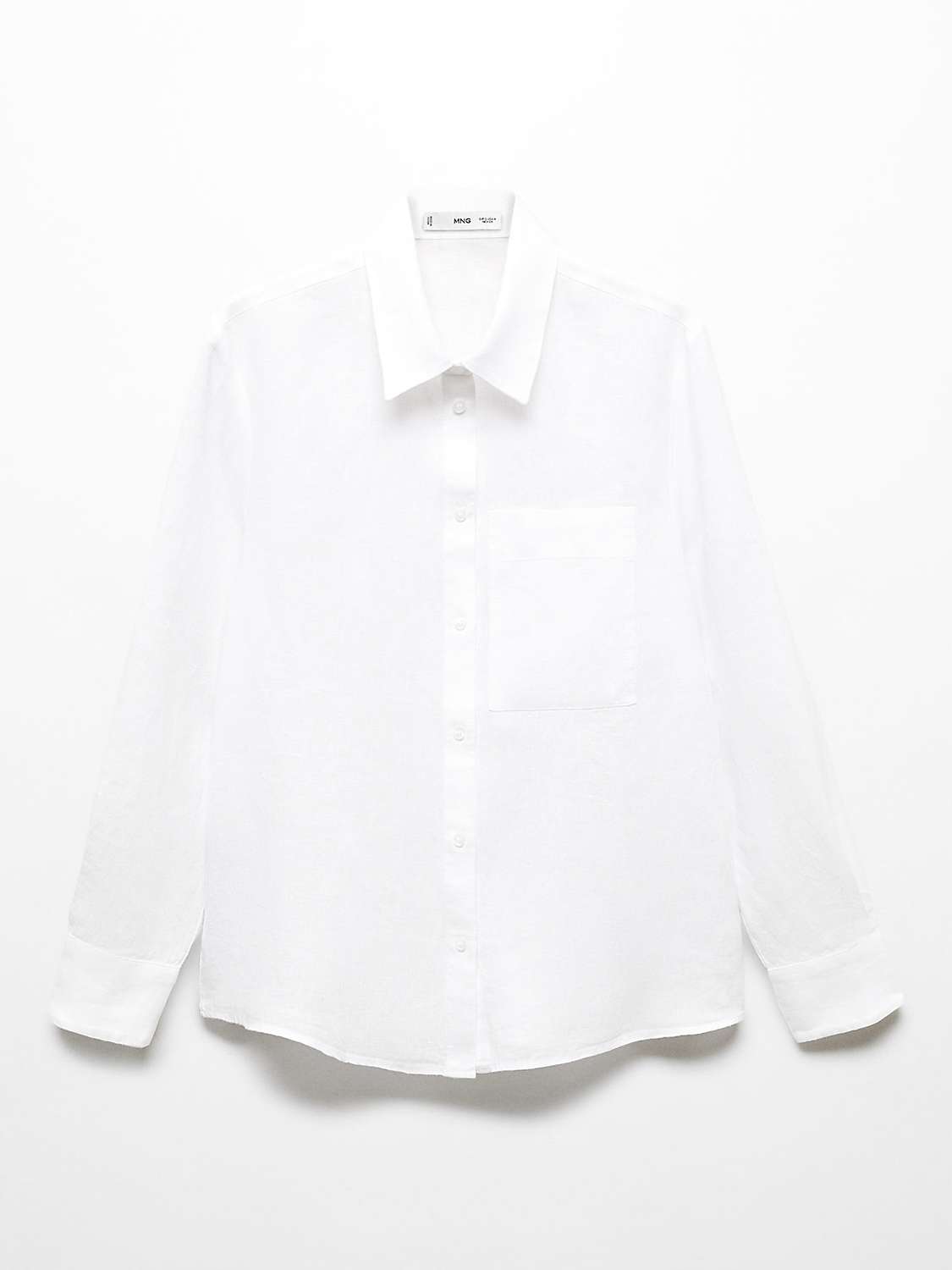 Buy Mango Lino Linen Shirt Online at johnlewis.com
