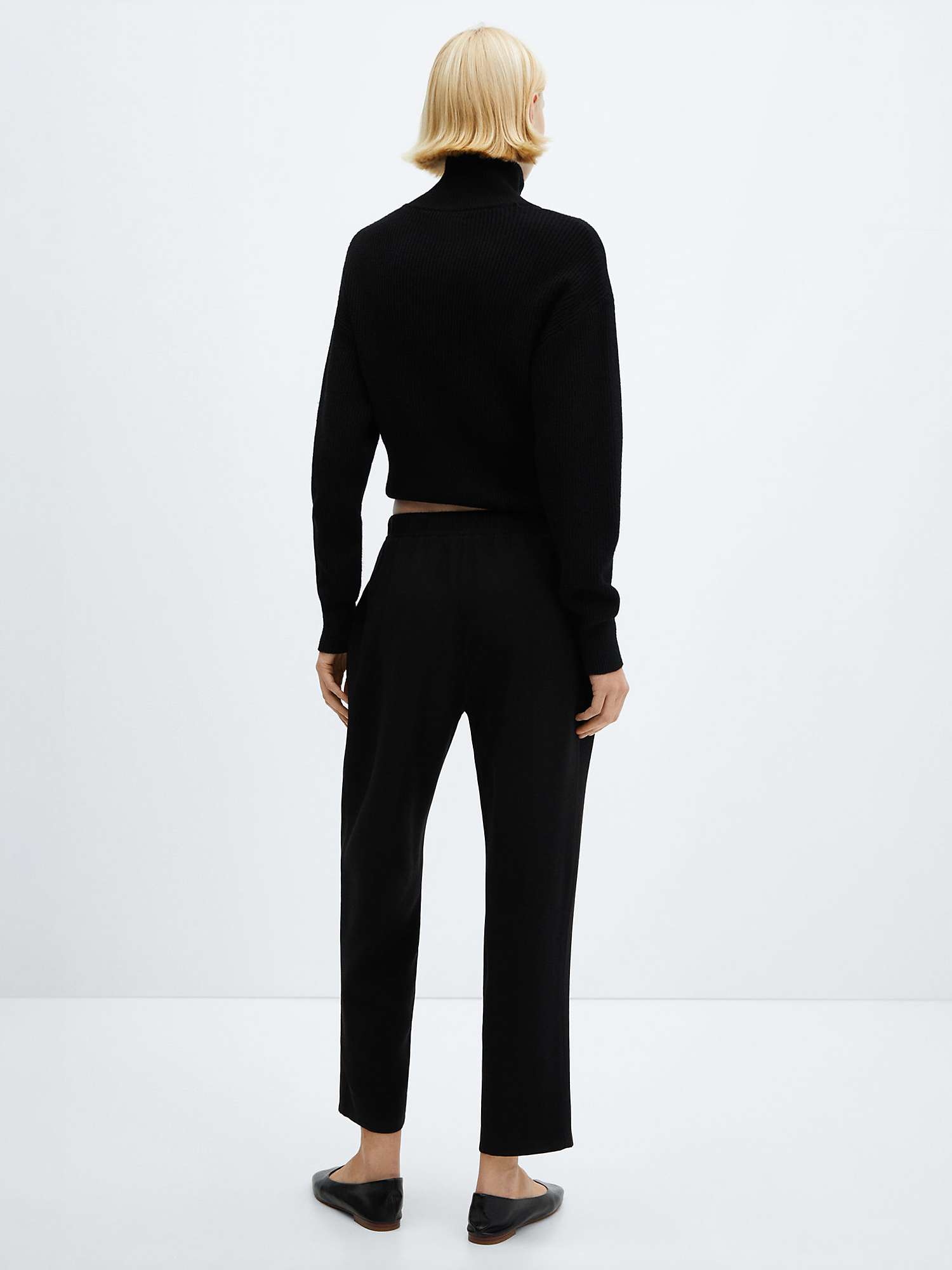 Buy Mango Fludio Cropped Trousers Online at johnlewis.com