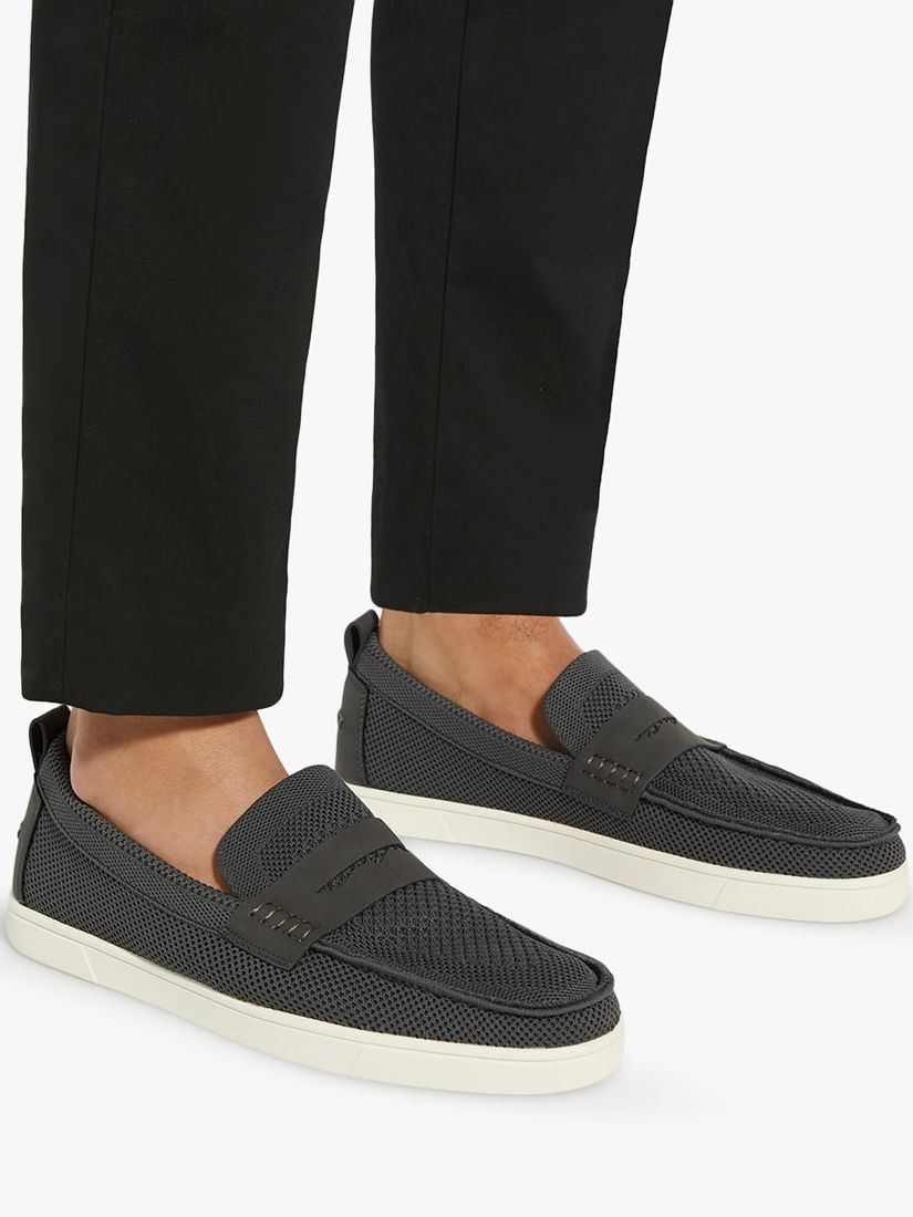 Buy Dune Baisley Knit Penny Loafers Online at johnlewis.com