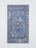 John Lewis ANYDAY Jaipur Rug, Navy. L150 x W90 cm