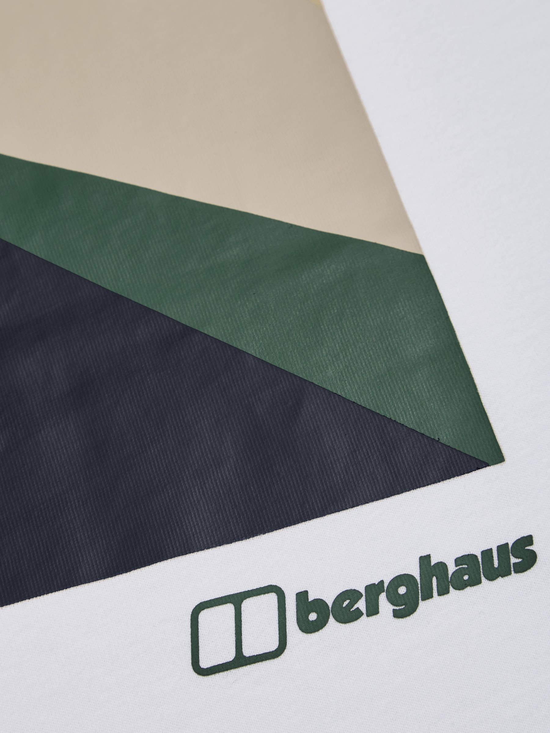Buy Berghaus Organic Cotton Short Sleeve Graphic T-Shirt, Monument Online at johnlewis.com