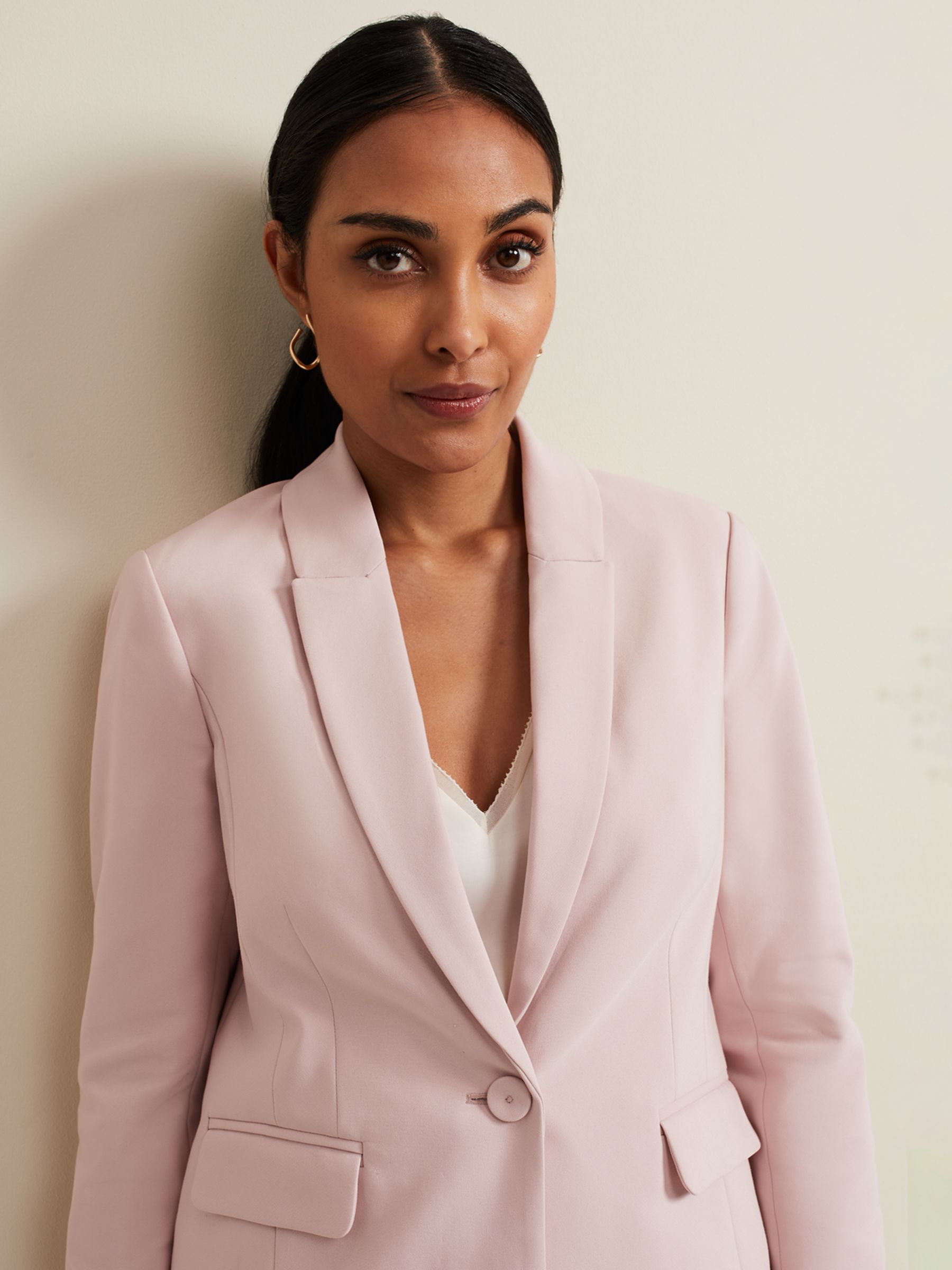 Buy Phase Eight Petite Ulrica Suit Jacket, Antique Rose Online at johnlewis.com