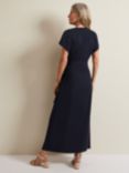 Phase Eight Liv Ecovero Wrap Maxi Dress, Navy