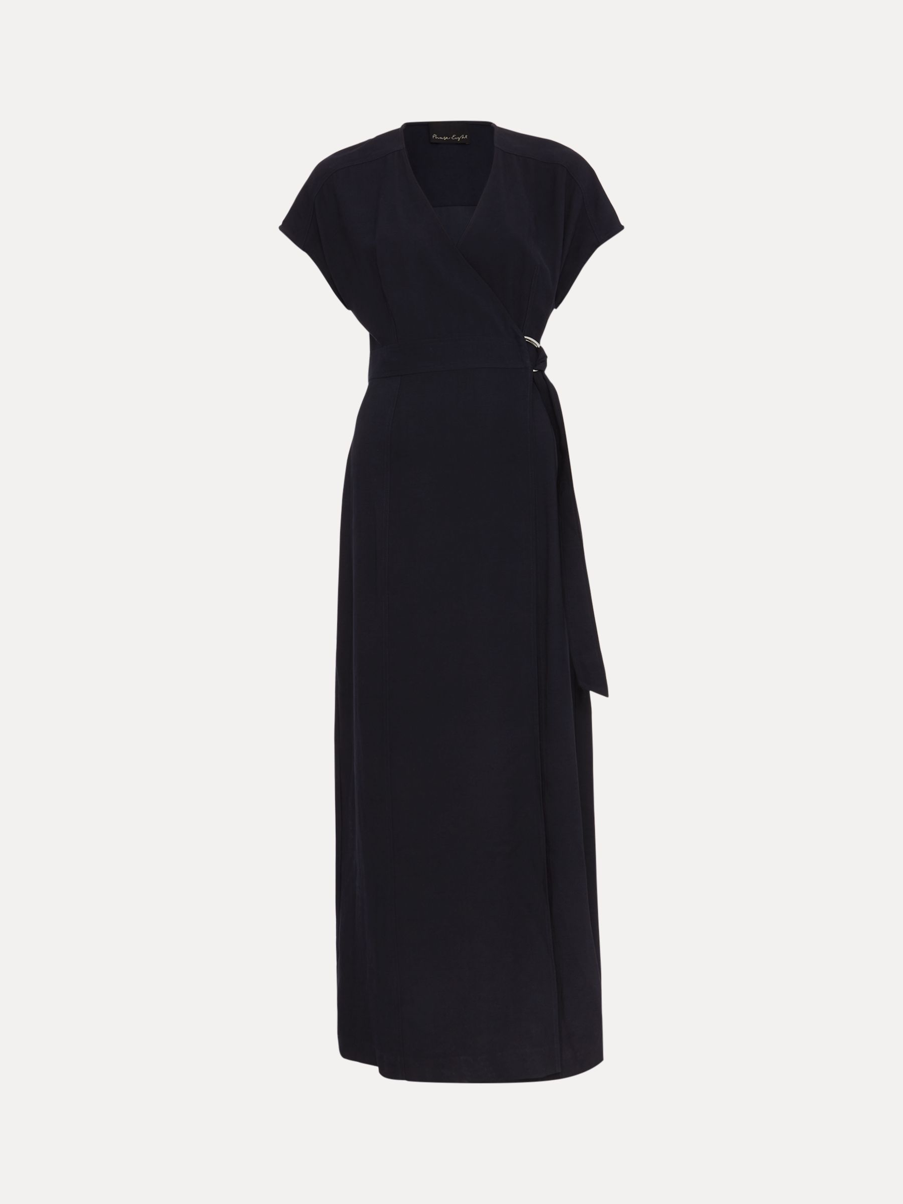 Buy Phase Eight Liv Ecovero Wrap Maxi Dress, Navy Online at johnlewis.com