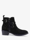Hush Puppies Jenna Suede Ankle Boots, Black