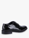 Hush Puppies Damien Patent Leather Lace Up Brogues, Black