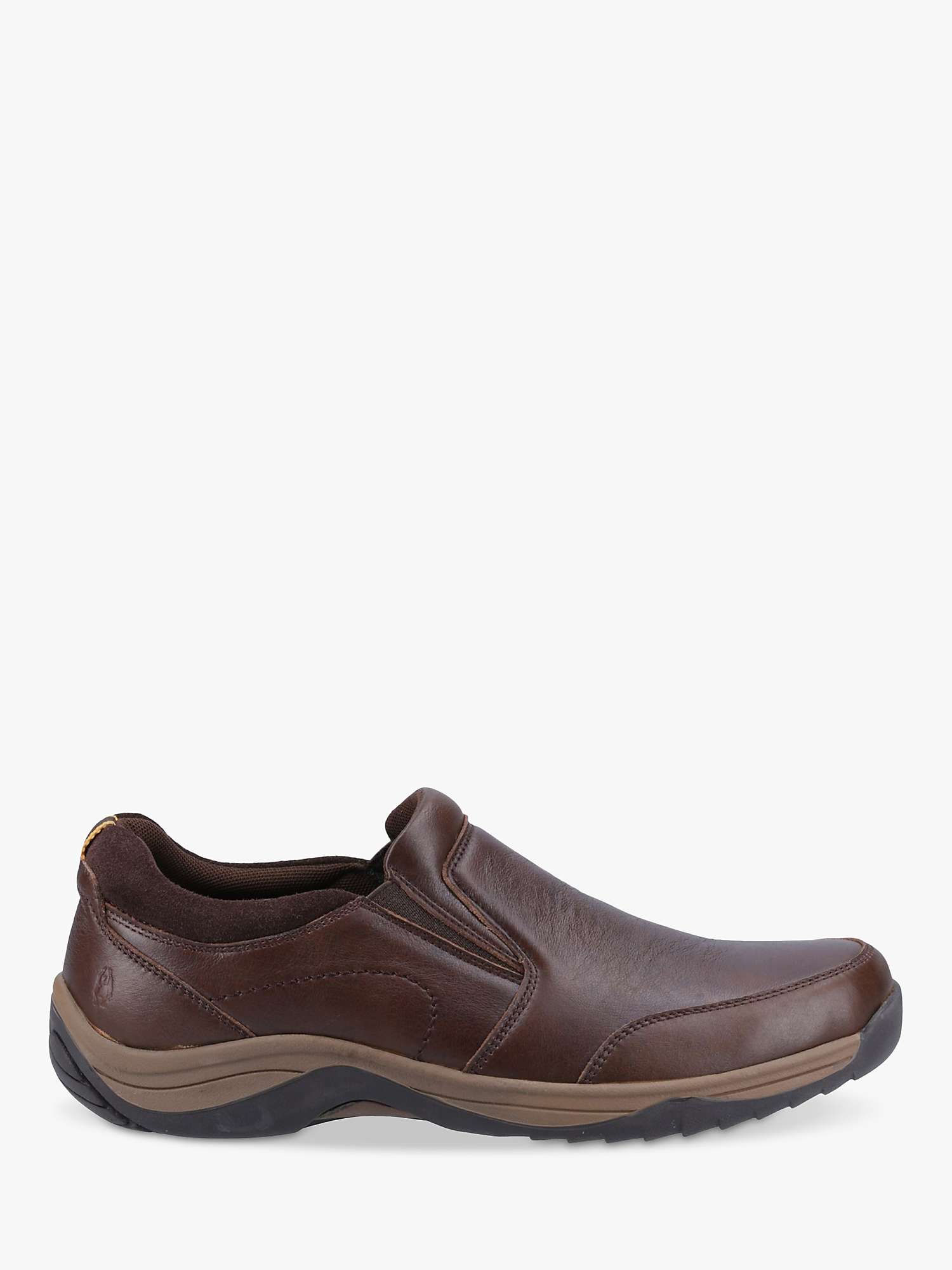 Buy Hush Puppies Donald Leather Shoes, Coffee Online at johnlewis.com