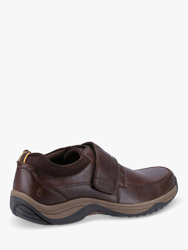 Hush Puppies Douglas Leather Shoes, Coffee