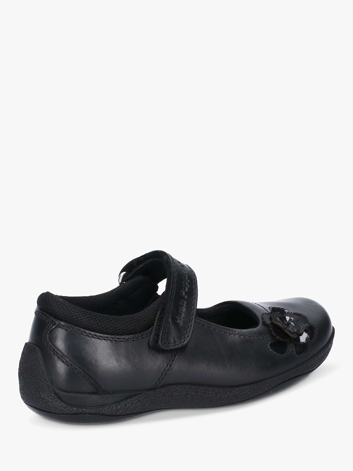 Buy Hush Puppies Kids' Jessica Senior Leather Mary Jane Shoes, Black Online at johnlewis.com