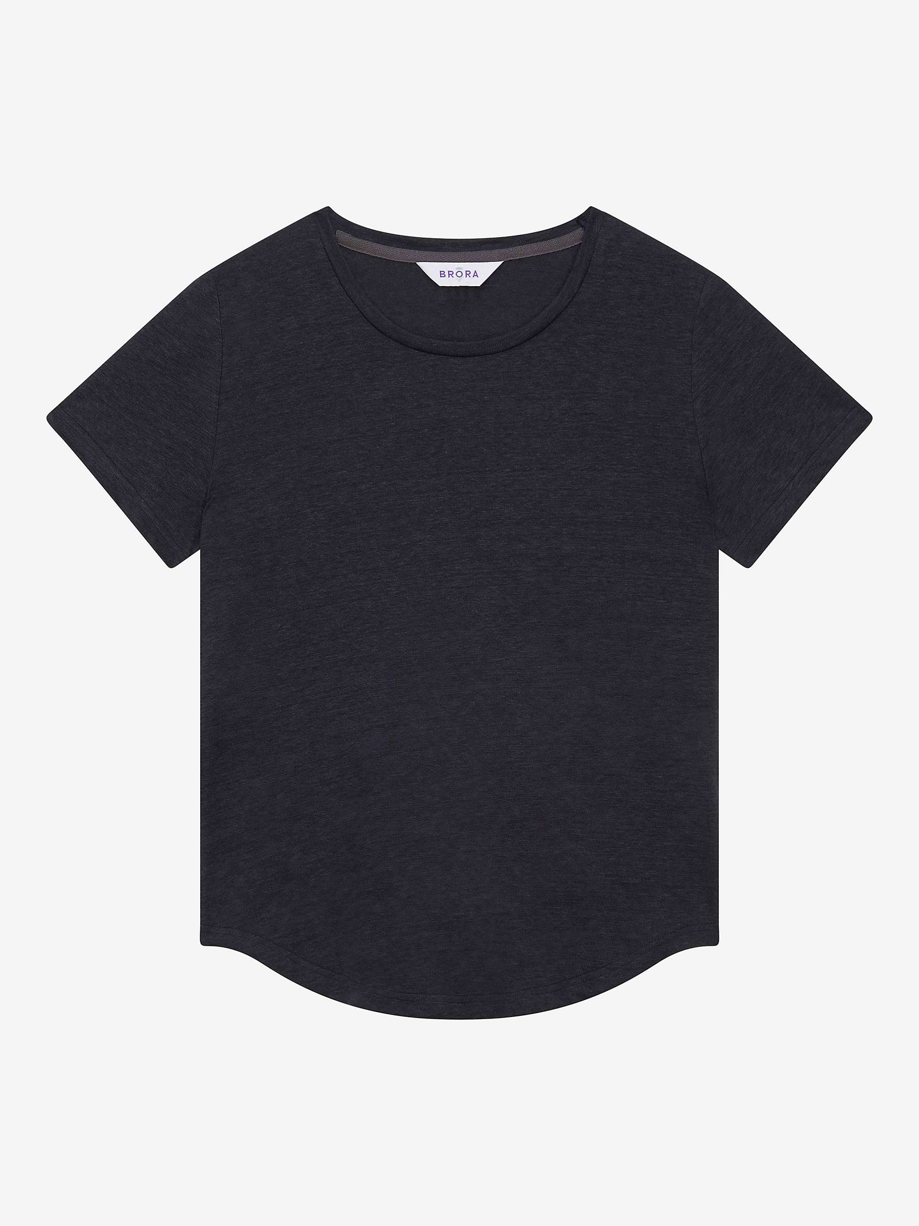 Buy Brora Linen T-Shirt Online at johnlewis.com