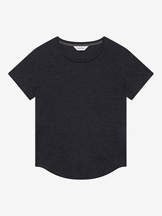 Brora Linen T-Shirt, Ink
