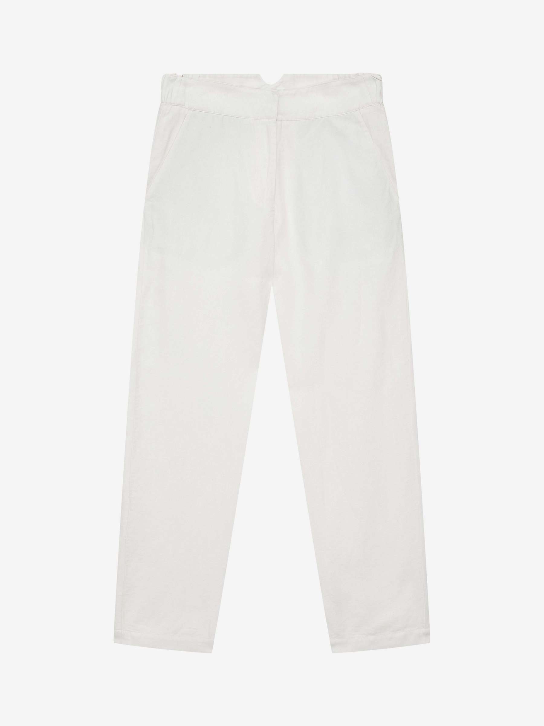 Buy Brora Cotton Linen Blend Tapered Trousers Online at johnlewis.com