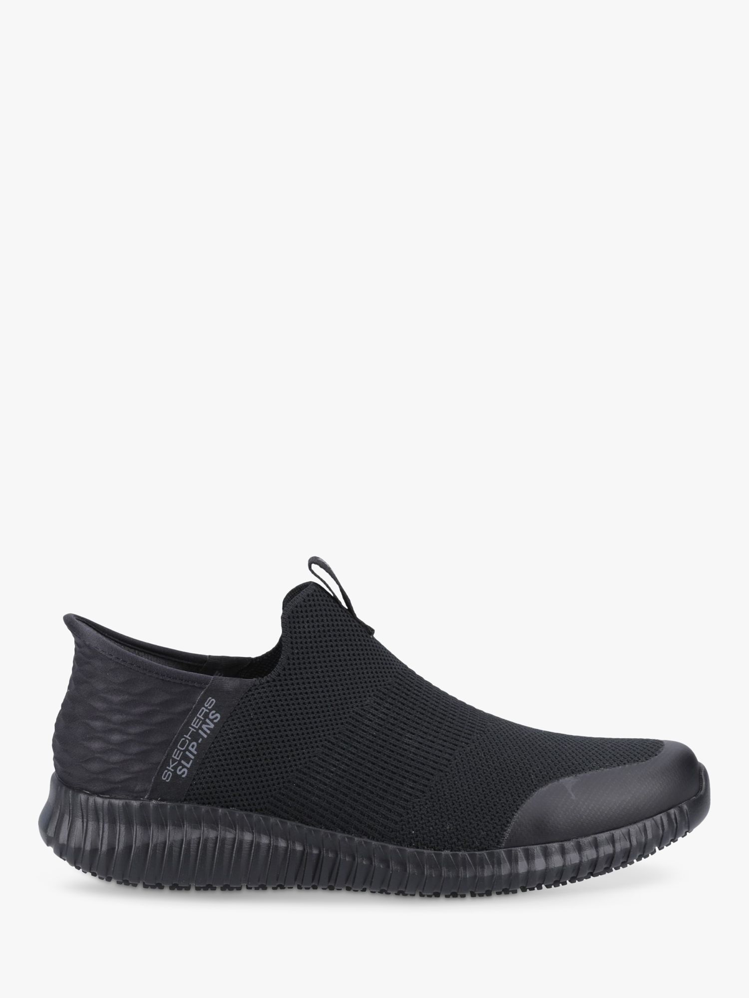 Skechers Cessnock Rylind Slip Resistant Work Shoes, Black at John Lewis ...