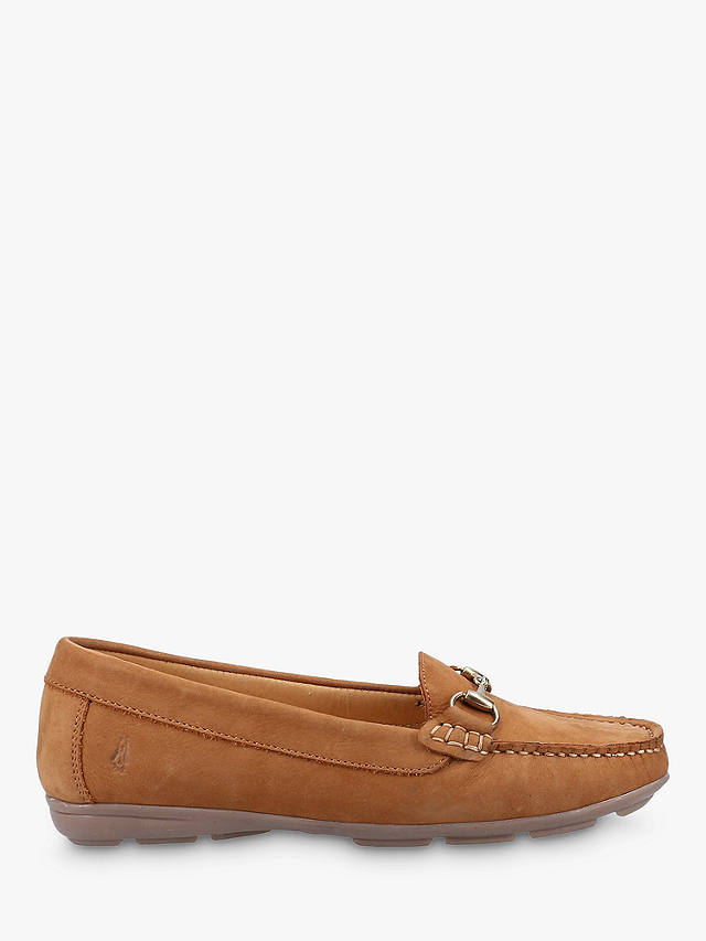 Hush Puppies Molly Snaffle Nubuck Leather Loafers, Tan