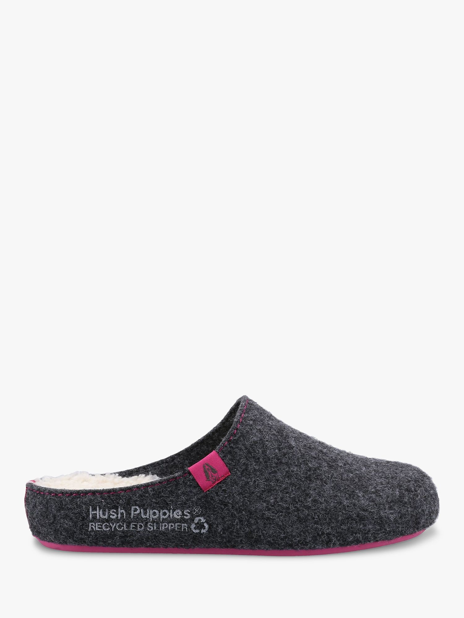 Hush Puppies The Good Mule Slippers, Charcoal, 3