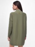 Barbour International Louda Half Zip Mini Dress, Covert Green, Covert Green