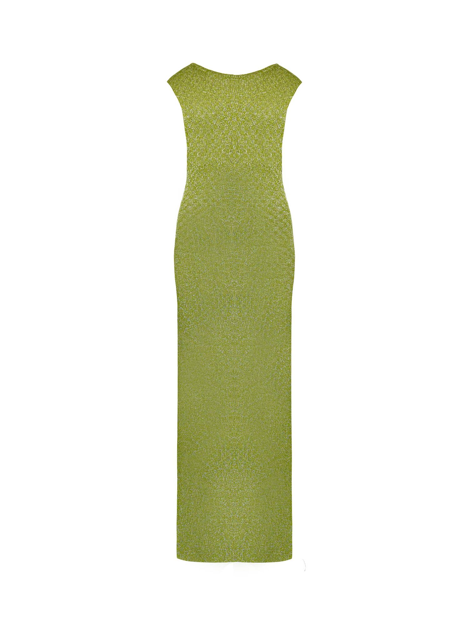 Ro&Zo Sparkle Knit Bodycon Maxi Dress, Green, XS