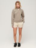 Superdry Sports Logo Boxy Half Zip Sweatshirt