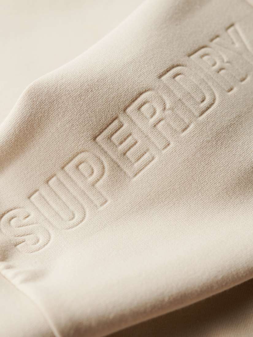 Buy Superdry Sport Tech Relaxed Half Zip Sweatshirt, Pelican Beige Online at johnlewis.com