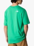 The North Face Oversized Dome T-Shirt, Optic Emerald, Optic Emerald