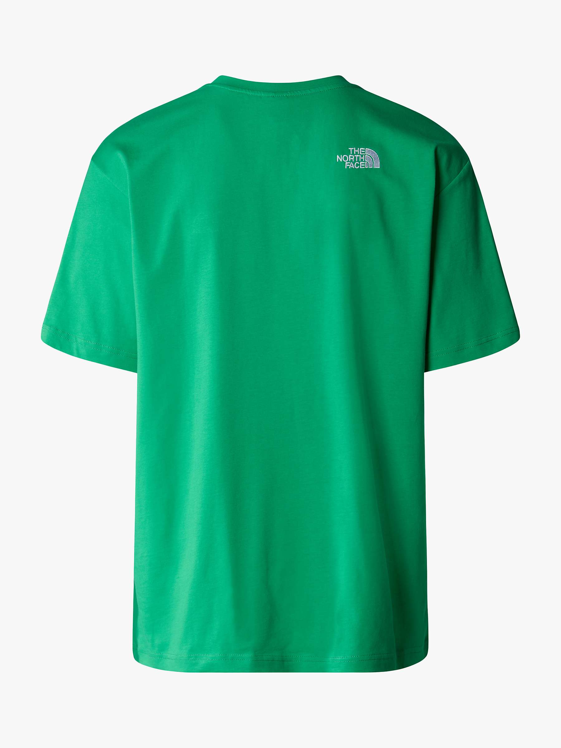 Buy The North Face Oversized Dome T-Shirt, Optic Emerald Online at johnlewis.com