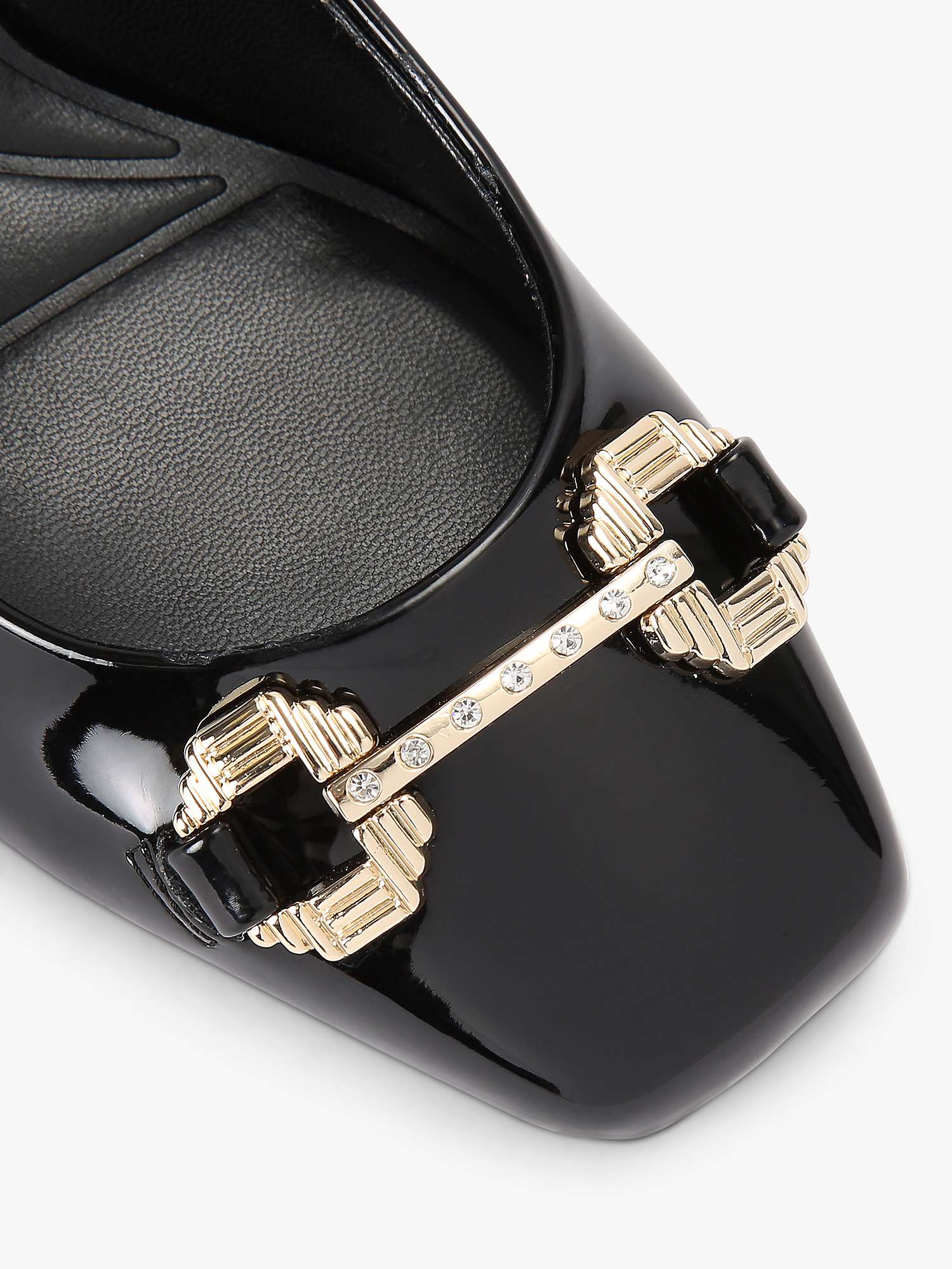 Buy Carvela Poise 2 Patent Slingback Court Shoes Online at johnlewis.com