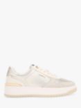 Carvela Charm Leather Trainers, Gold