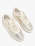 Carvela Charm Leather Trainers, Gold