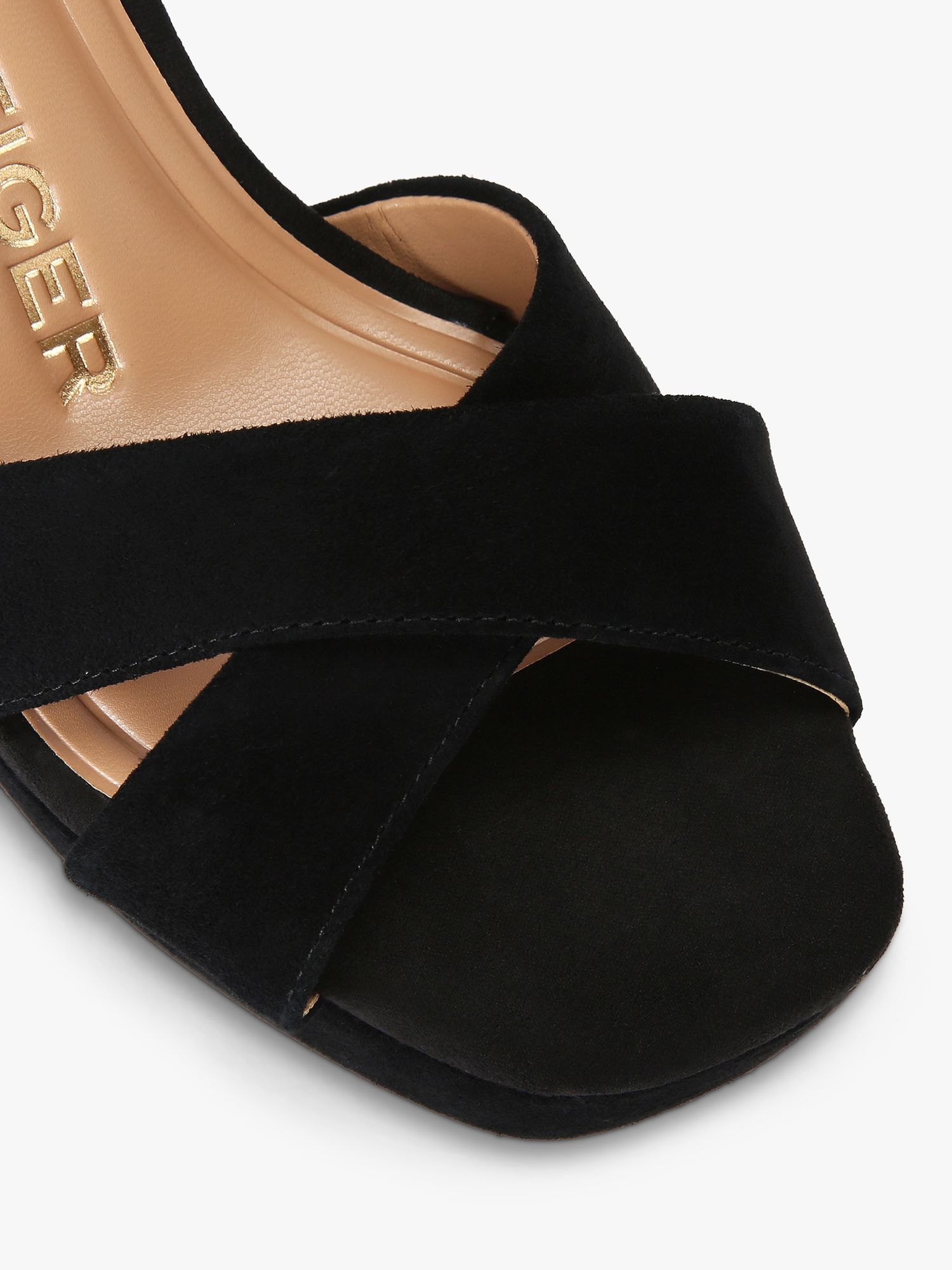 Buy KG Kurt Geiger Fenix Block Heel Sandals Online at johnlewis.com
