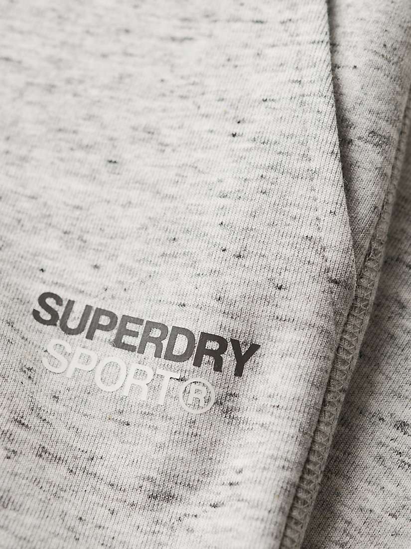 Buy Superdry Sport Tech Logo Tapered Joggers, Athletic Grey Marl Online at johnlewis.com