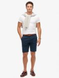 Superdry Officer Chino Shorts, French Blue