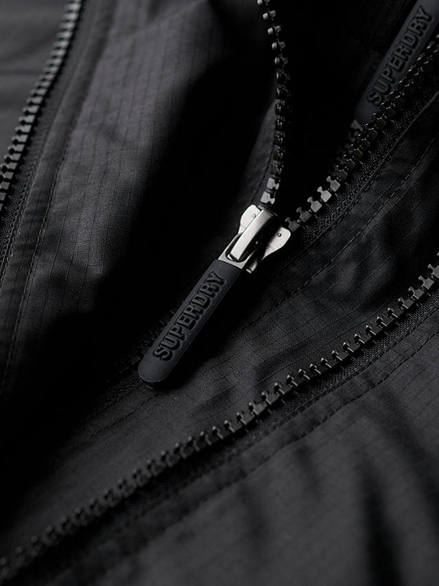 Superdry Hooded Mountain SD Windbreaker Jacket, Black