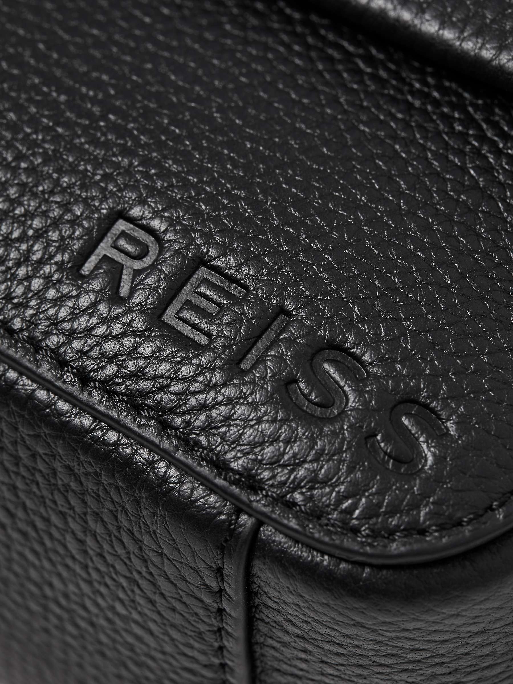 Buy Reiss Clea Leather Cross Body Camera Bag Online at johnlewis.com