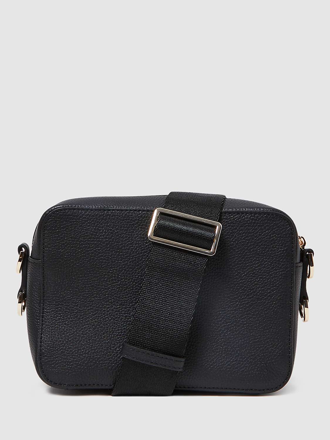 Buy Reiss Clea Leather Cross Body Camera Bag Online at johnlewis.com