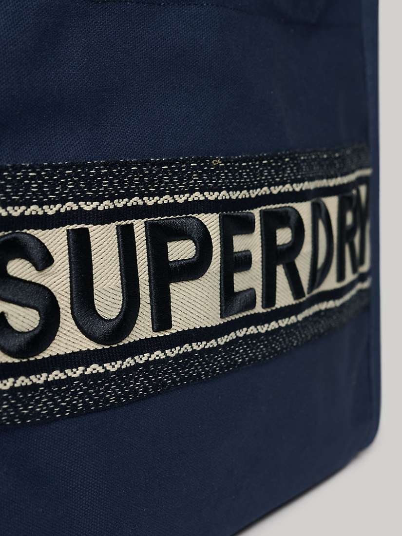 Buy Superdry Luxe Tote Bag, Truest Navy Online at johnlewis.com