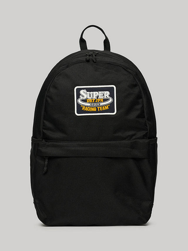 Superdry Patched Montana Backpack, Black