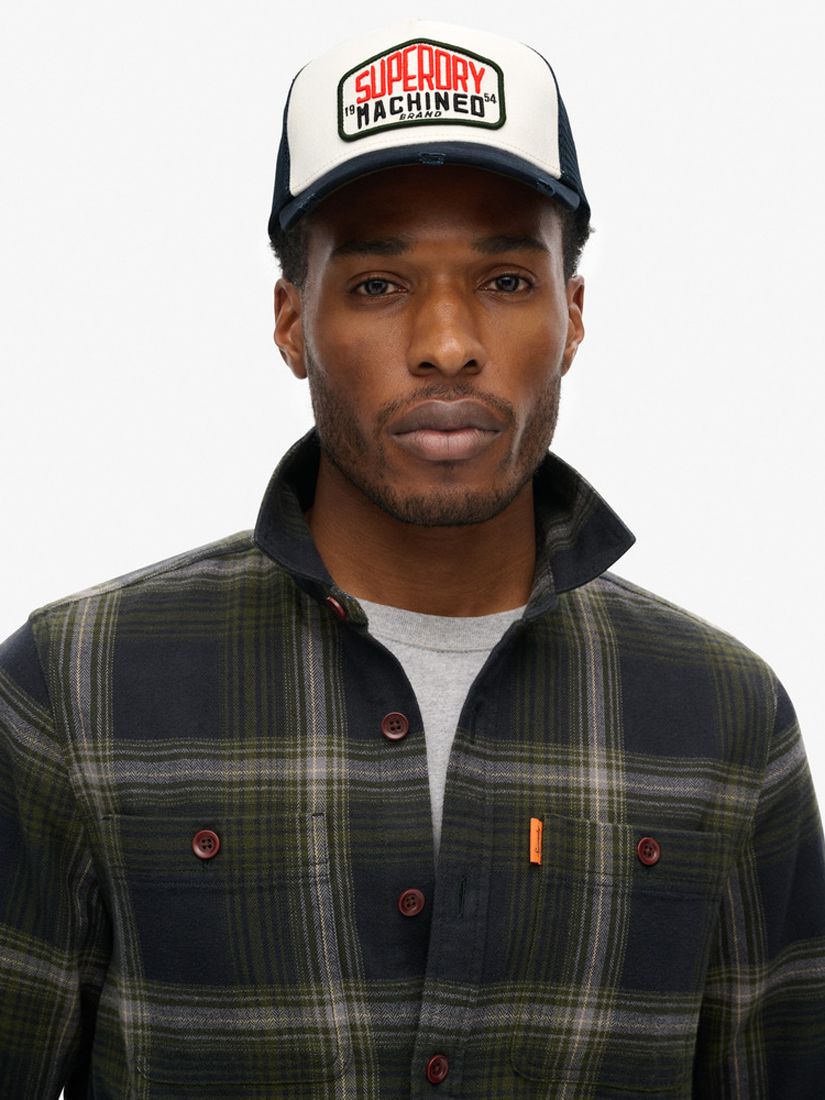 Superdry Mesh Trucker Cap, Eclipse Navy, One Size