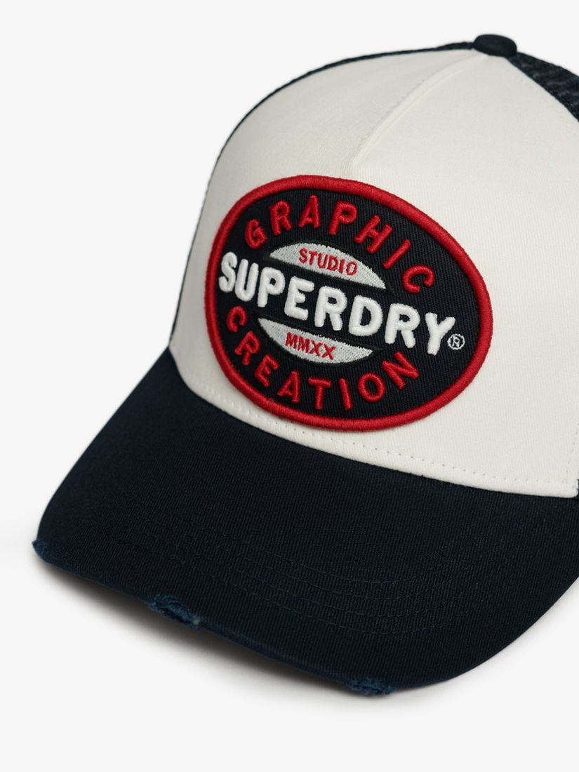 Superdry Mesh Trucker Cap, Eclipse Navy, One Size