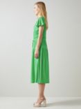 L.K.Bennett Chloe Jersey Midi Dress, Green