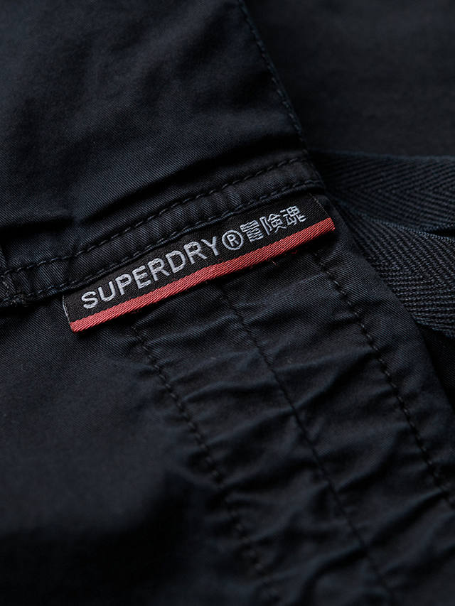 Superdry Cargo Midi Skirt, Washed Black