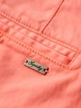 Superdry Chino Hot Shorts, Neon Red