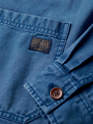 Superdry Four Pocket Chore Jacket, True Blue