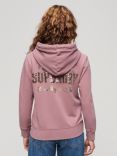 Superdry Embellished Archived Zip Hoodie